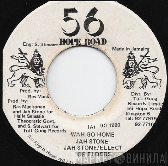 Jah Stone, Ellect Of Elders - Wah Go Home / Golden Jubilee