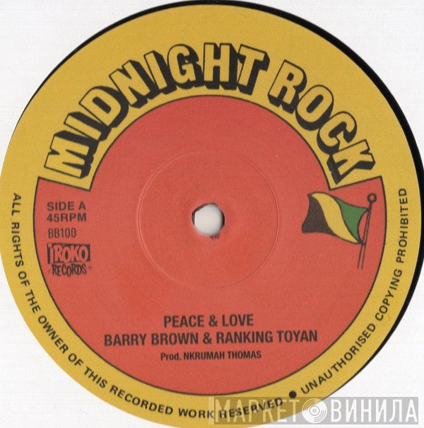 Jah Thomas, Barry Brown, Toyan - Peace & Love / Adapter Chapter