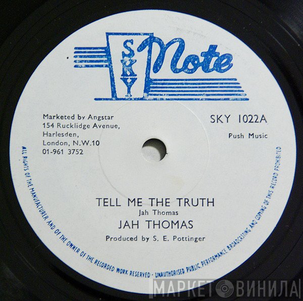 Jah Thomas, The Revolutionaries - Tell Me The Truth / Truthful Dub