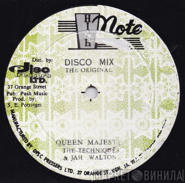 Jah Walton, The Techniques - Queen Majesty / Its Raining