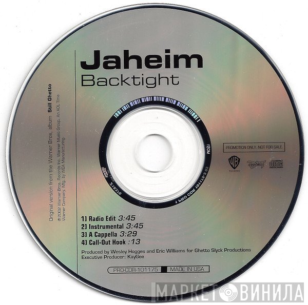 Jaheim  - Backtight