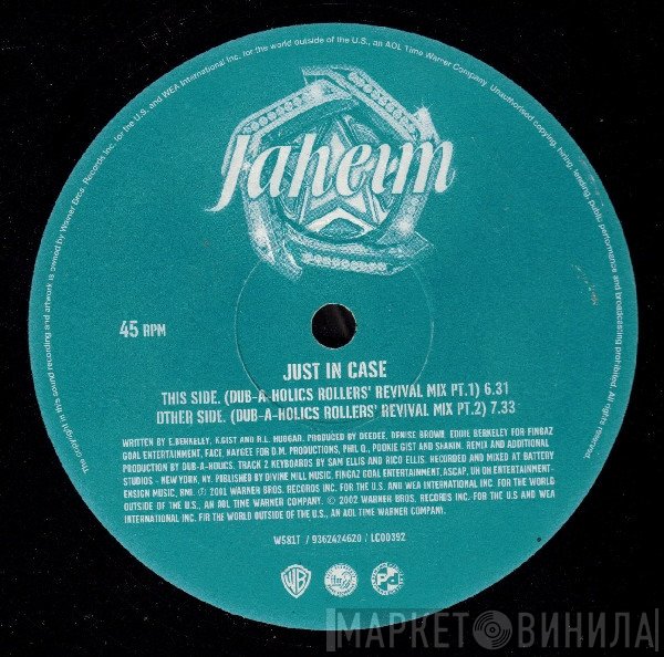 Jaheim - Just In Case (Dubaholics Remixes)
