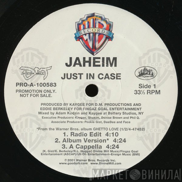 Jaheim  - Just In Case