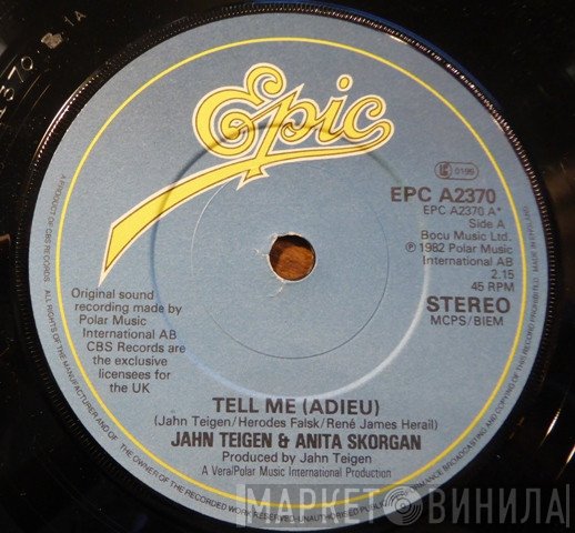 Jahn Teigen, Anita Skorgan - Tell Me / Adieu