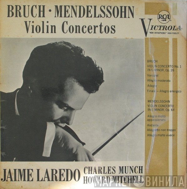 Jaime Laredo, Felix Mendelssohn-Bartholdy, Max Bruch - Violin Concertos