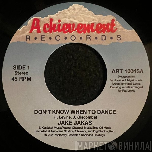 Jake Jacas - Don't Know When To Dance