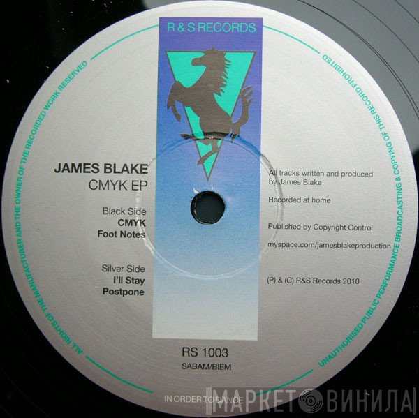 James Blake  - CMYK EP
