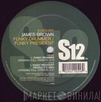 James Brown  - Funky Drummer / Funky President