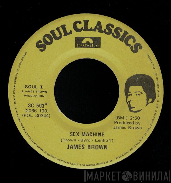 James Brown  - Sex Machine / The Popcorn
