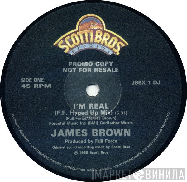 James Brown, Full Force - I'm Real