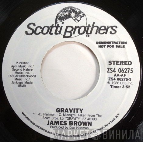 James Brown  - Gravity