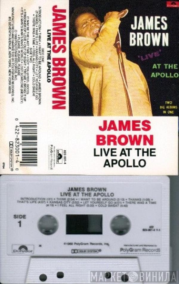 James Brown  - Live At The Apollo