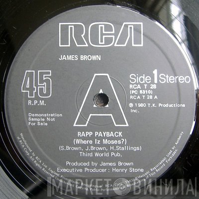 James Brown - Rapp Payback (Where Iz Moses?)