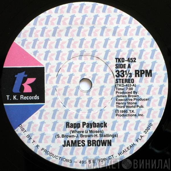 James Brown  - Rapp Payback (Where Iz Moses)