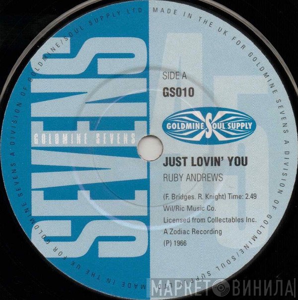 James Fountain, Ruby Andrews - Just Lovin' You / Seven Day Lover