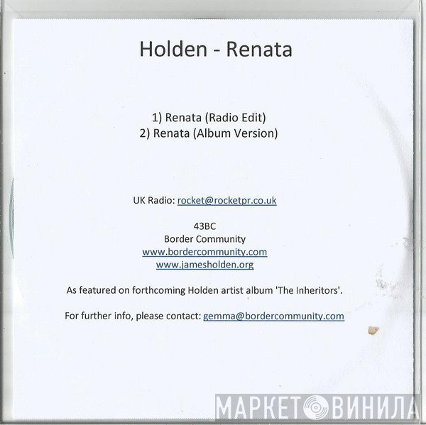 James Holden - Renata
