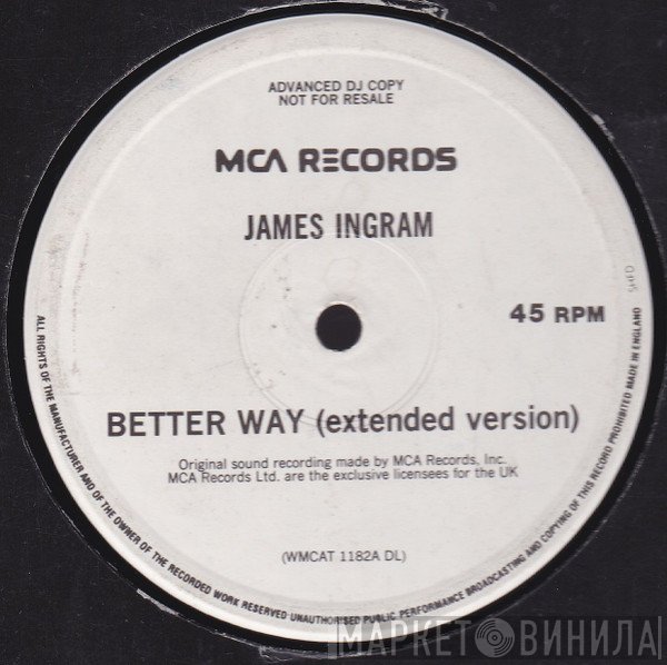James Ingram  - Better Way