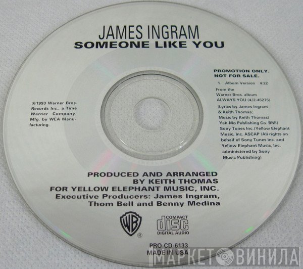 James Ingram  - Someone Like You