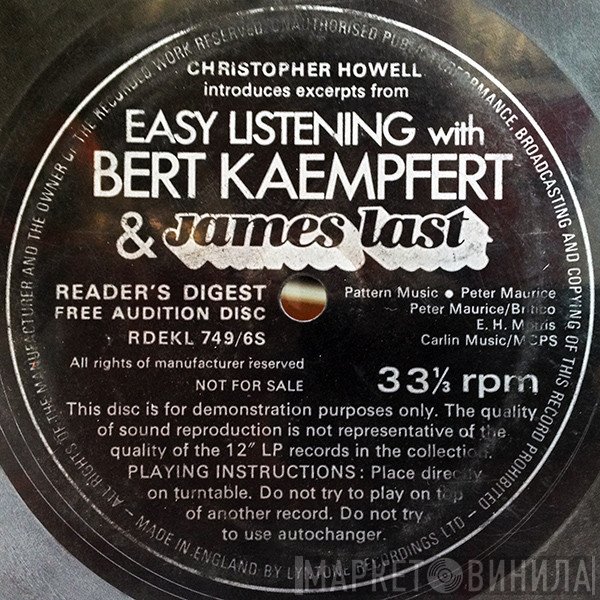 James Last, Bert Kaempfert, Christopher Howell - Introduces Excerpts From Easy Listening With Bert Kaempfert & James Last