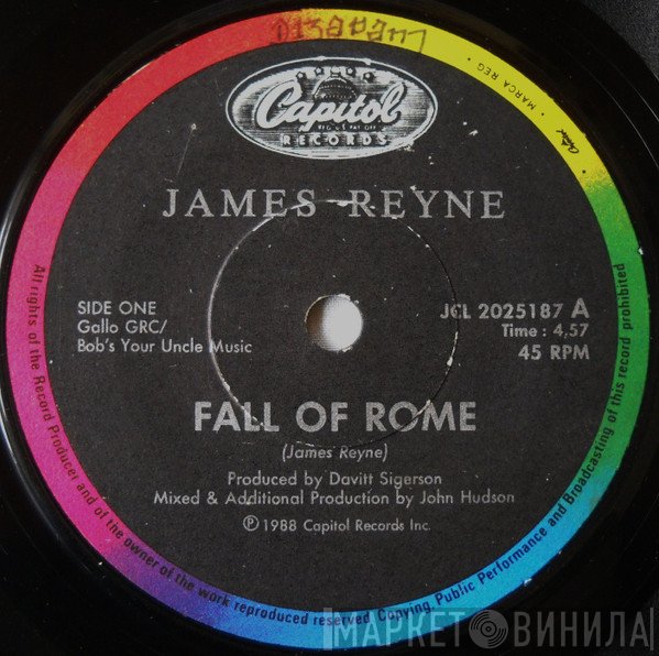 James Reyne  - Fall Of Rome