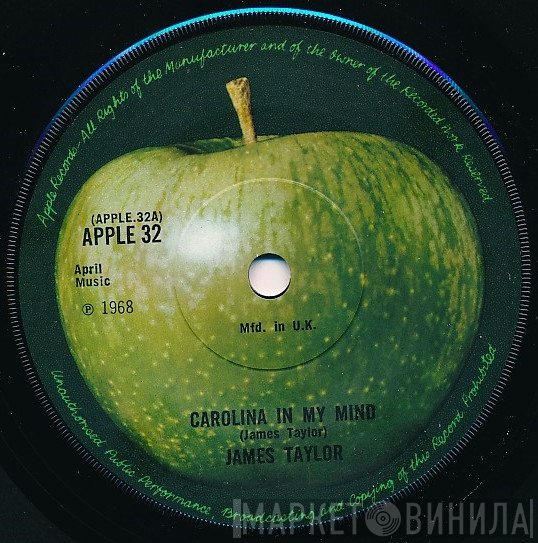 James Taylor  - Carolina In My Mind