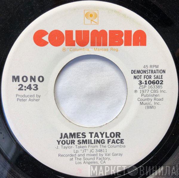 James Taylor   - Your Smiling Face