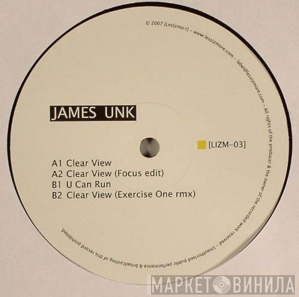 James Unk - Clear View