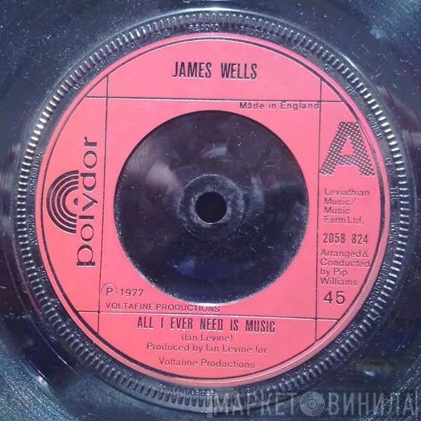 James Wells - All I Ever Need Is Music