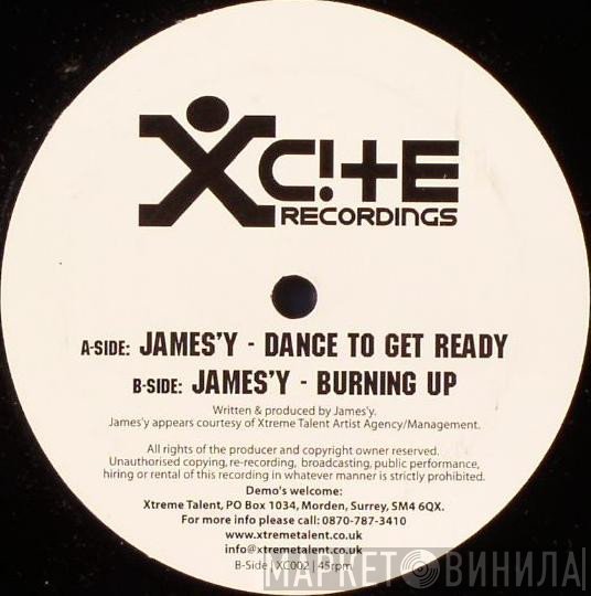 James'y - Dance To Get Ready / Burning Up