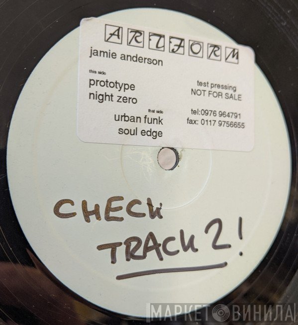Jamie Anderson - Prototype EP