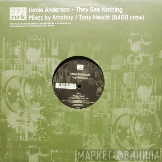 Jamie Anderson - They See Nothing