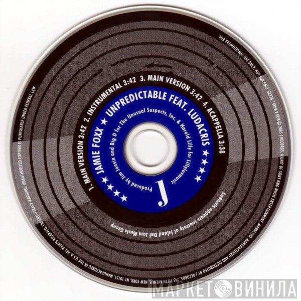 Jamie Foxx Featuring Ludacris  - Unpredictable