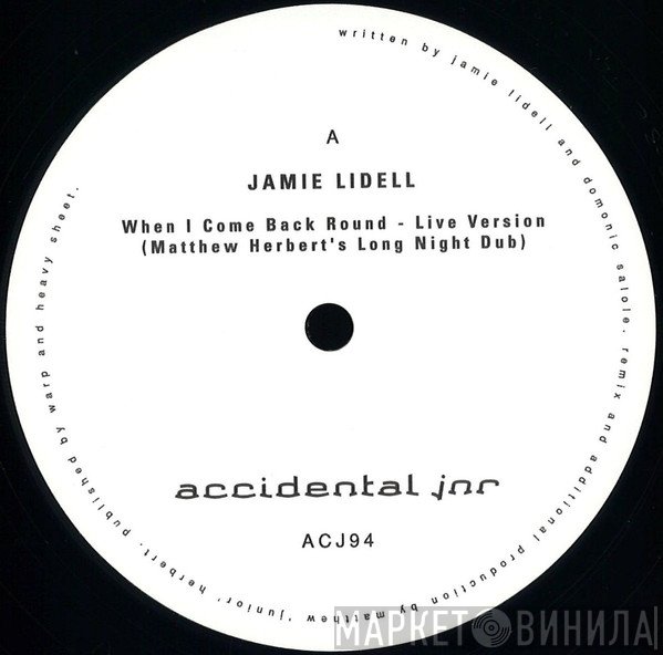 Jamie Lidell / Matthew Herbert  - When I Come Back Round / Megaphone