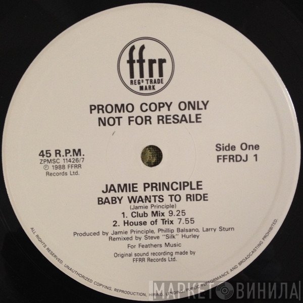 Jamie Principle - Baby Wants To Ride