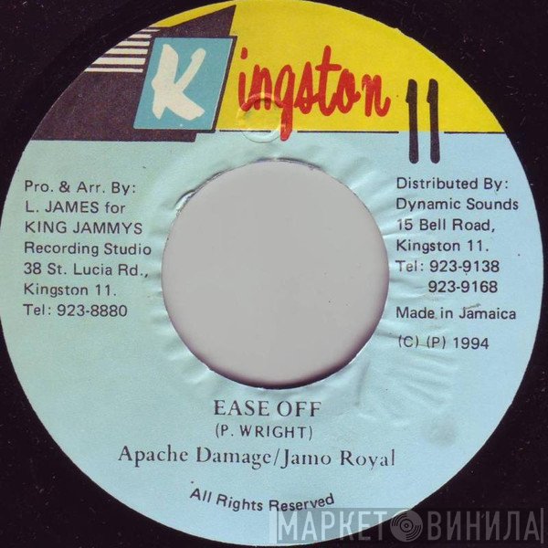 Jamo Royal, Apache Damage - Ease Off