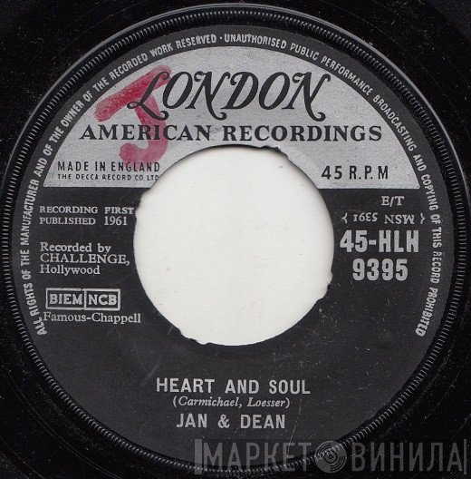 Jan &amp; Dean - Heart And Soul