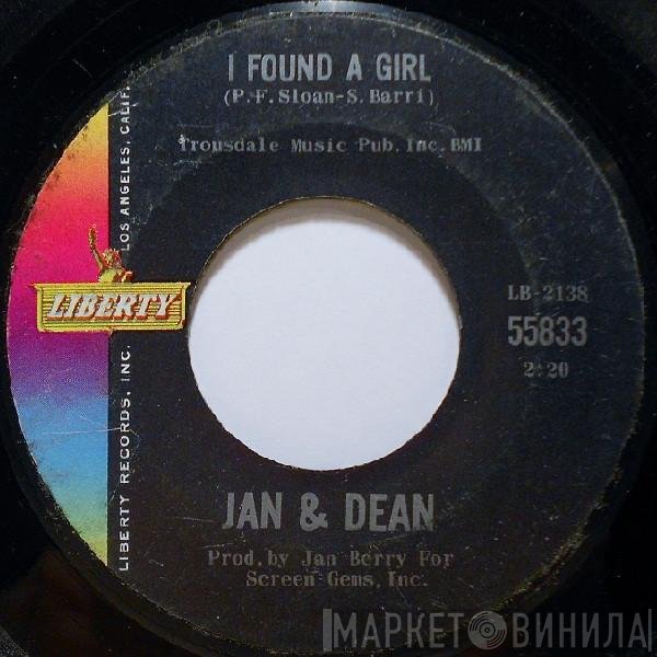 Jan & Dean - I Found A Girl