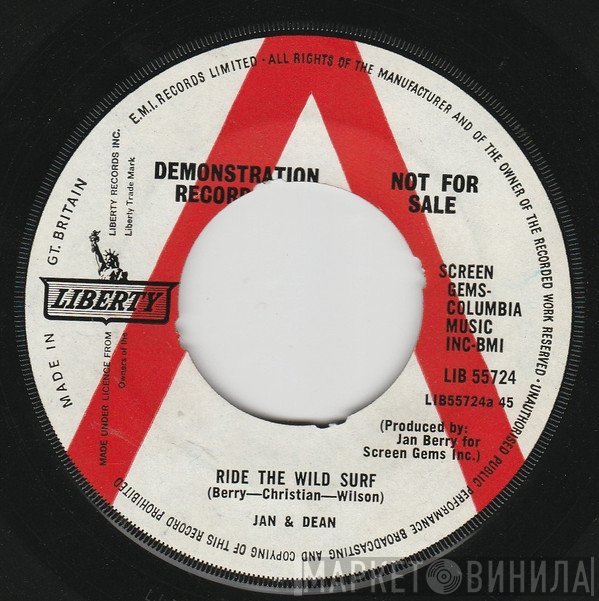 Jan & Dean  - Ride The Wild Surf
