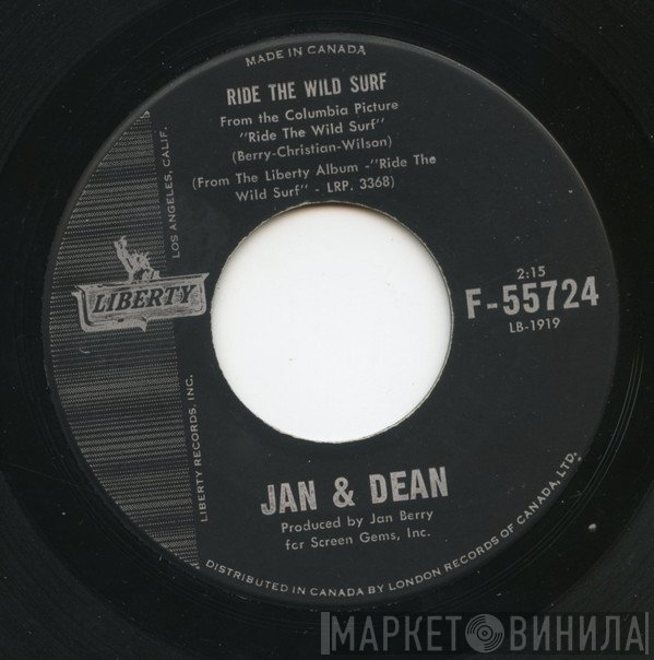 Jan & Dean  - Ride The Wild Surf