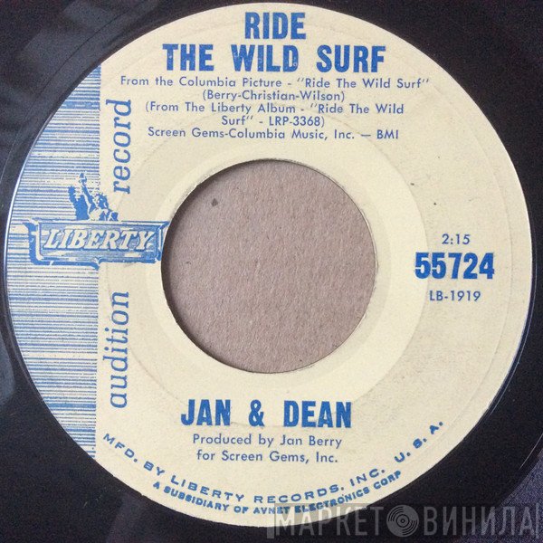 Jan & Dean  - Ride The Wild Surf