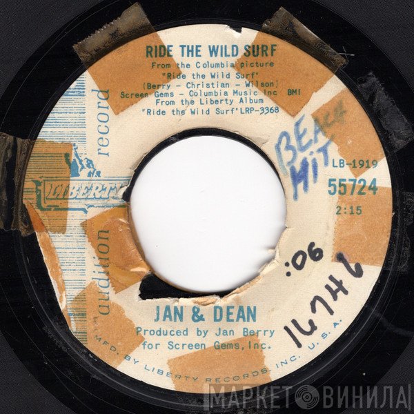 Jan & Dean  - Ride The Wild Surf