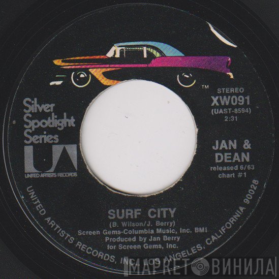 Jan & Dean - Surf City / Ride The Wild Surf