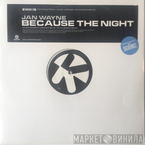Jan Wayne - Because The Night
