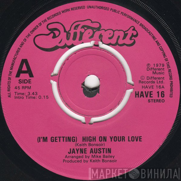 Jane Austin - (I'm Getting) High On Your Love
