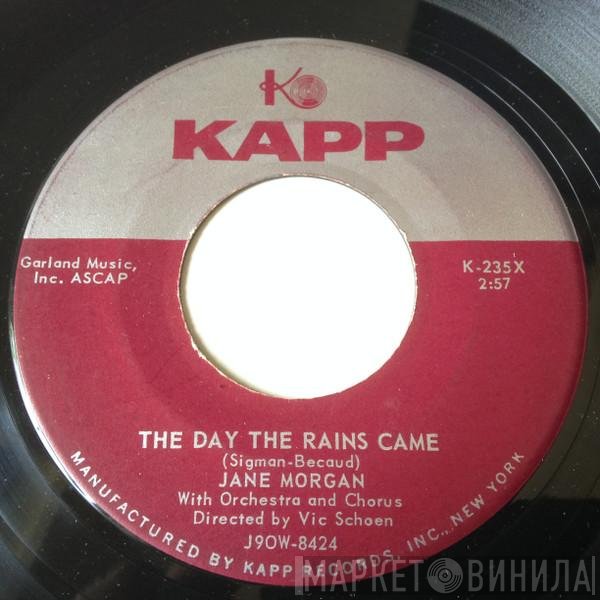 Jane Morgan - The Day The Rains Came / Le Jour Ou La Pluie Viendra