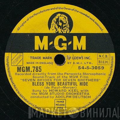 Jane Powell, Howard Keel - Bless Your Beautiful Hide / Wonderful Wonderful Day