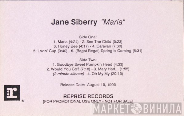 Jane Siberry  - Maria
