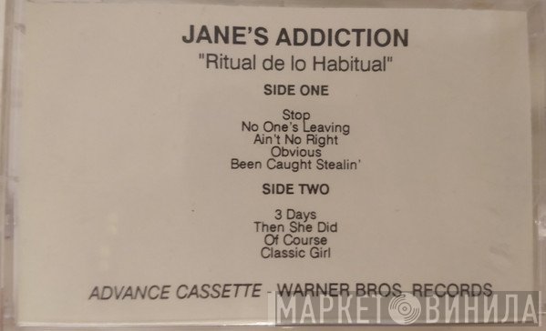 Jane's Addiction  - Ritual de lo Habitual