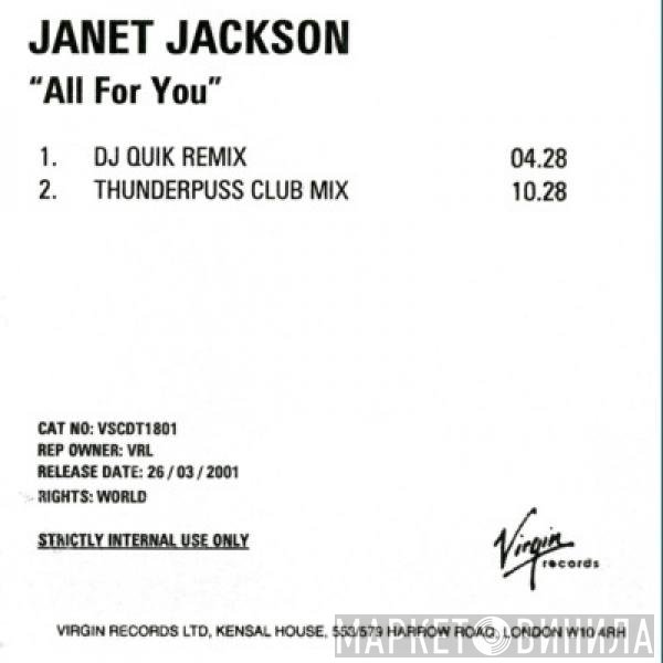 Janet Jackson  - All For You