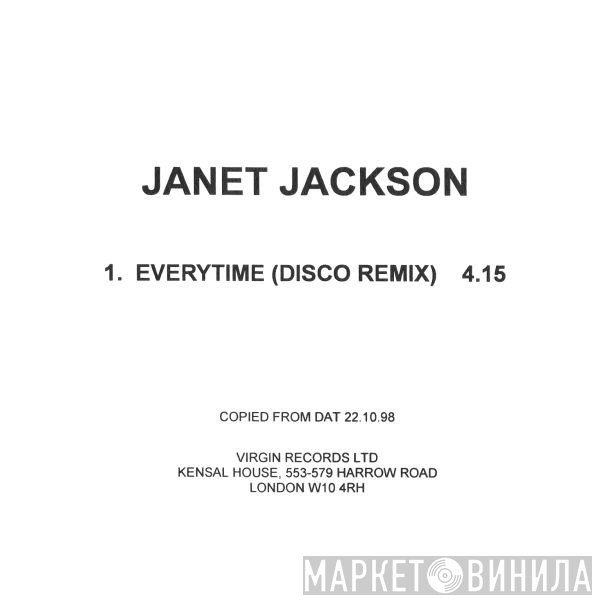 Janet Jackson  - Everytime